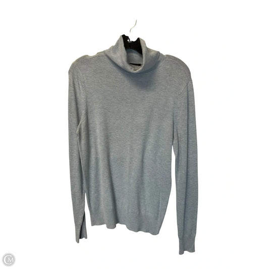 Top Long Sleeve By Ann Taylor In Blue, Size: M