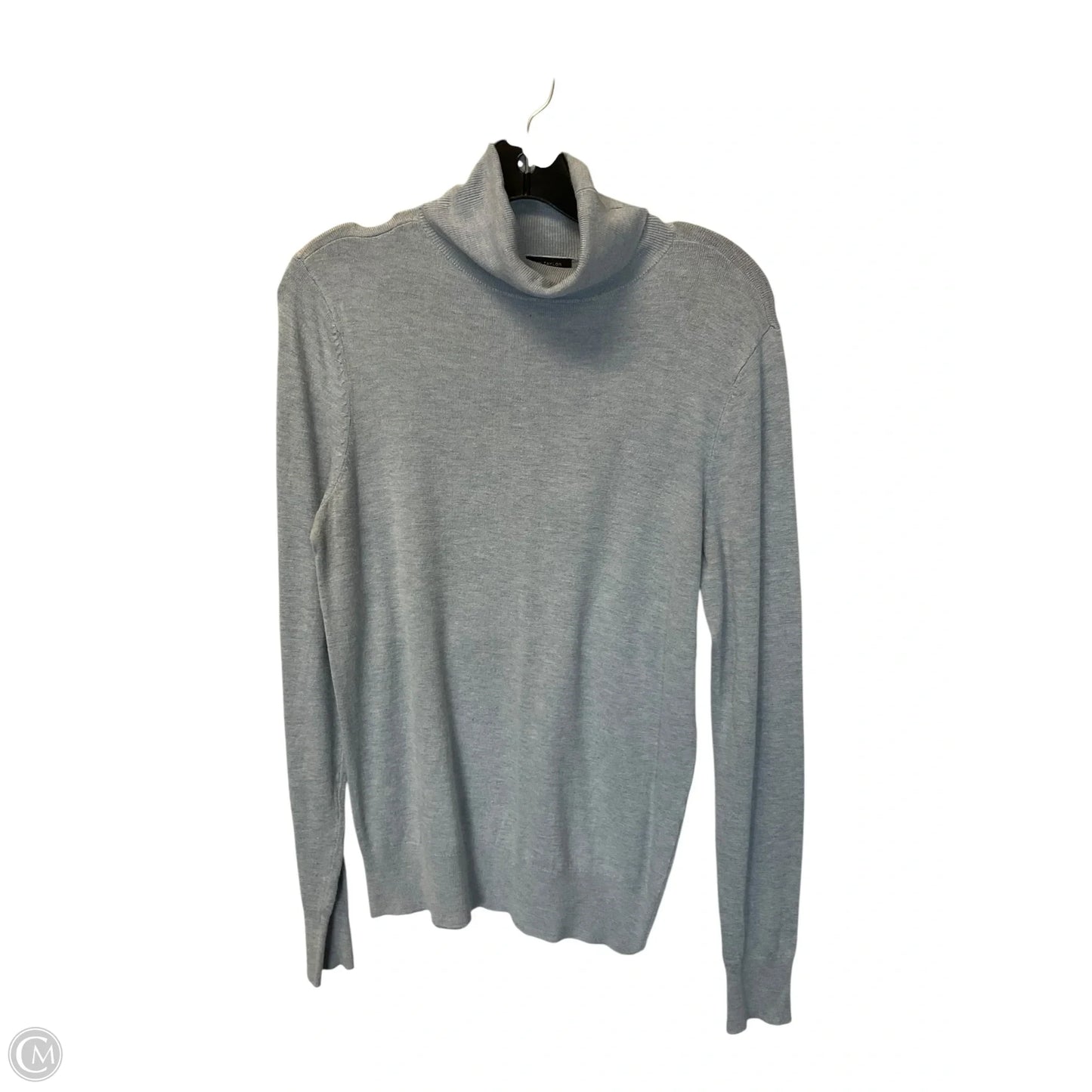 Top Long Sleeve By Ann Taylor In Blue, Size: M