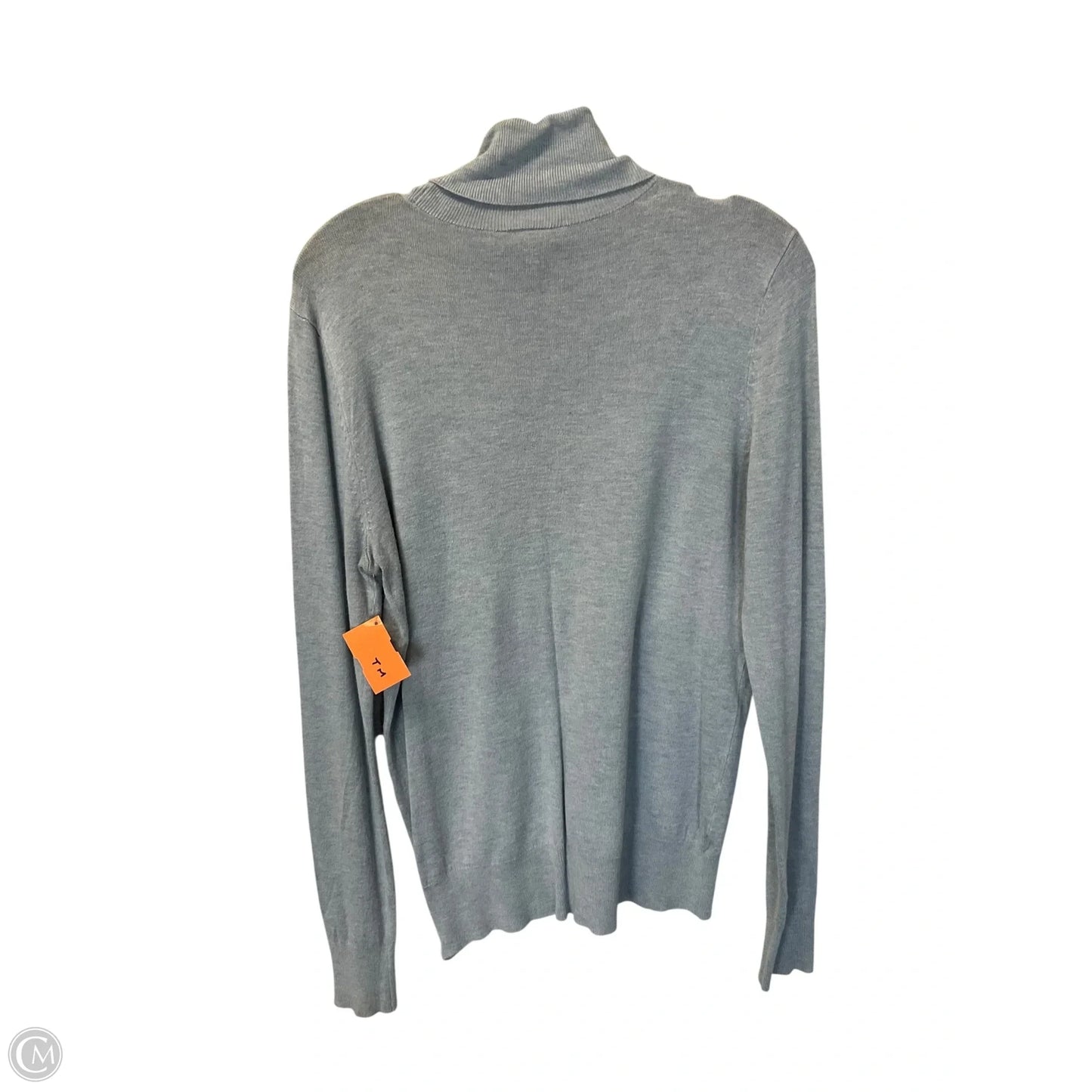 Top Long Sleeve By Ann Taylor In Blue, Size: M