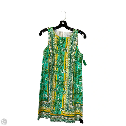 Dress Party Short By London Times In Green, Size: 6