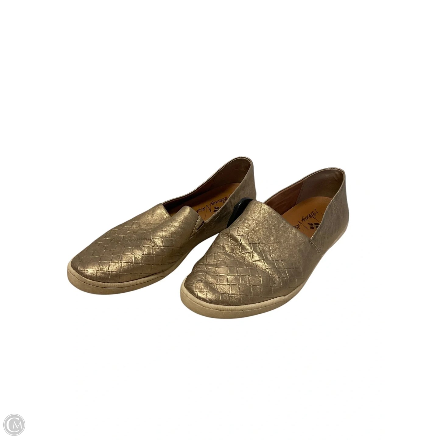 Shoes Designer By Patricia Nash In Gold, Size: 8.5