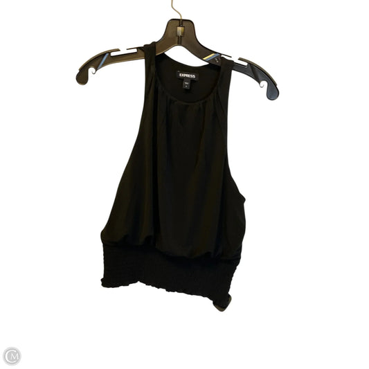 Top Sleeveless By Express In Black, Size: S