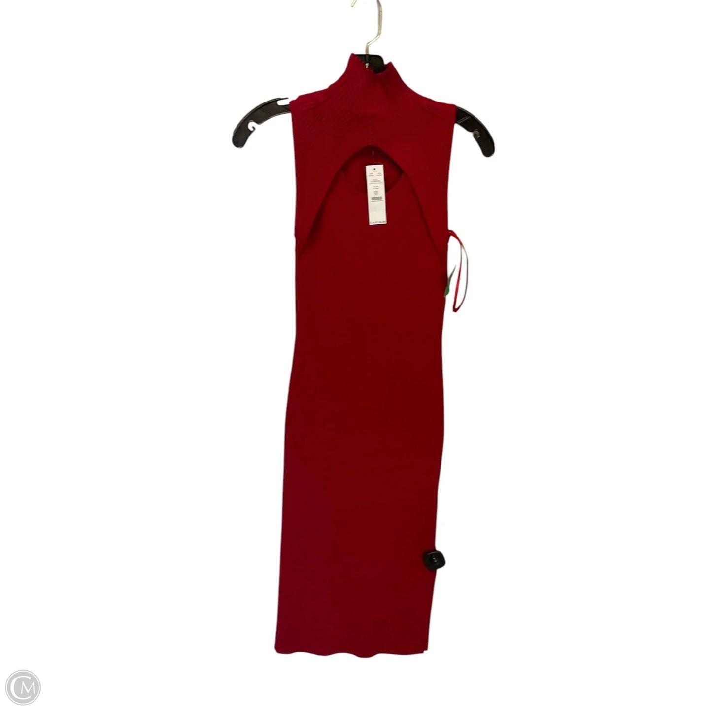 Dress Party Midi By White House Black Market In Red, Size: Xs