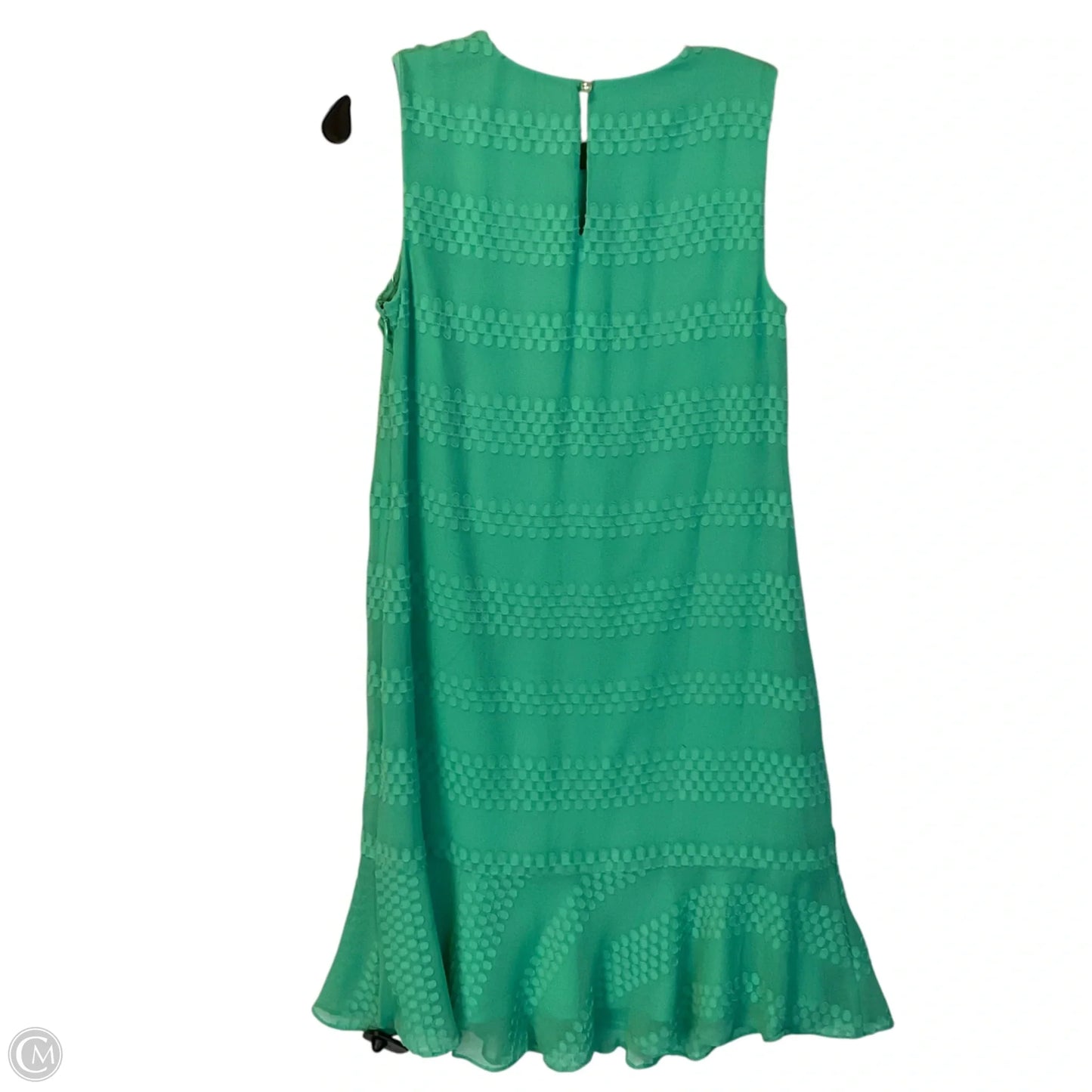 Dress Designer By Karl Lagerfeld In Aqua, Size: 4
