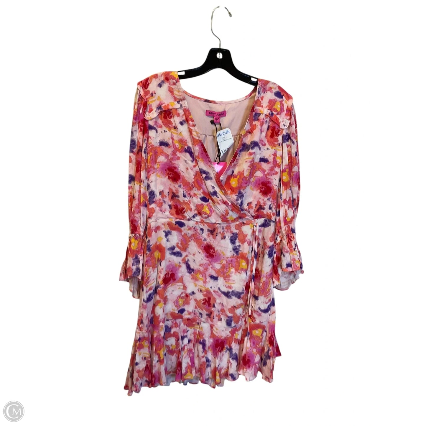 Dress Party Short By Betsey Johnson In Multi-colored, Size: 8