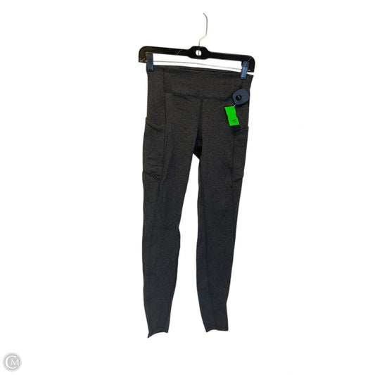 Athletic Leggings By Lululemon In Grey, Size: 4