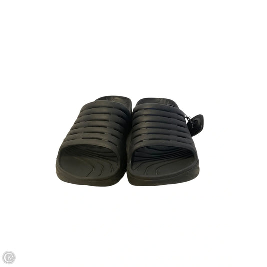Sandals Sport By Hoka In Black, Size: 11
