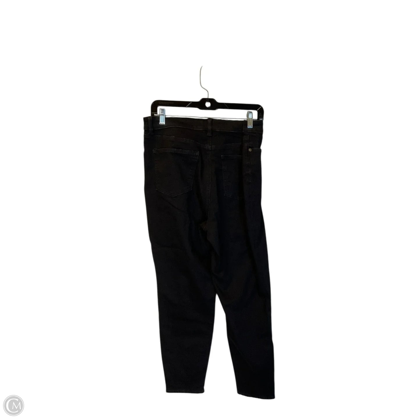 Jeans Jeggings By Talbots In Black Denim, Size: 14