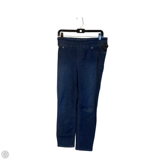 Jeans Jeggings By Chicos In Blue Denim, Size: 8