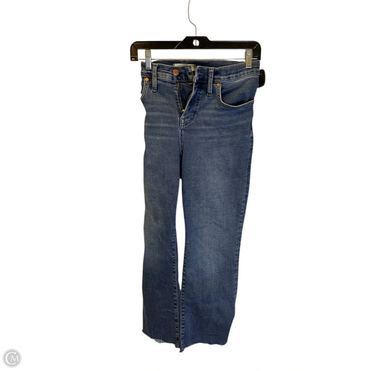 Jeans Straight By Madewell In Blue Denim, Size: 6