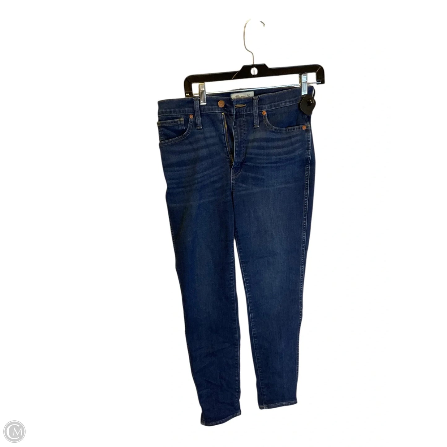 Jeans Skinny By Madewell In Blue Denim, Size: 6