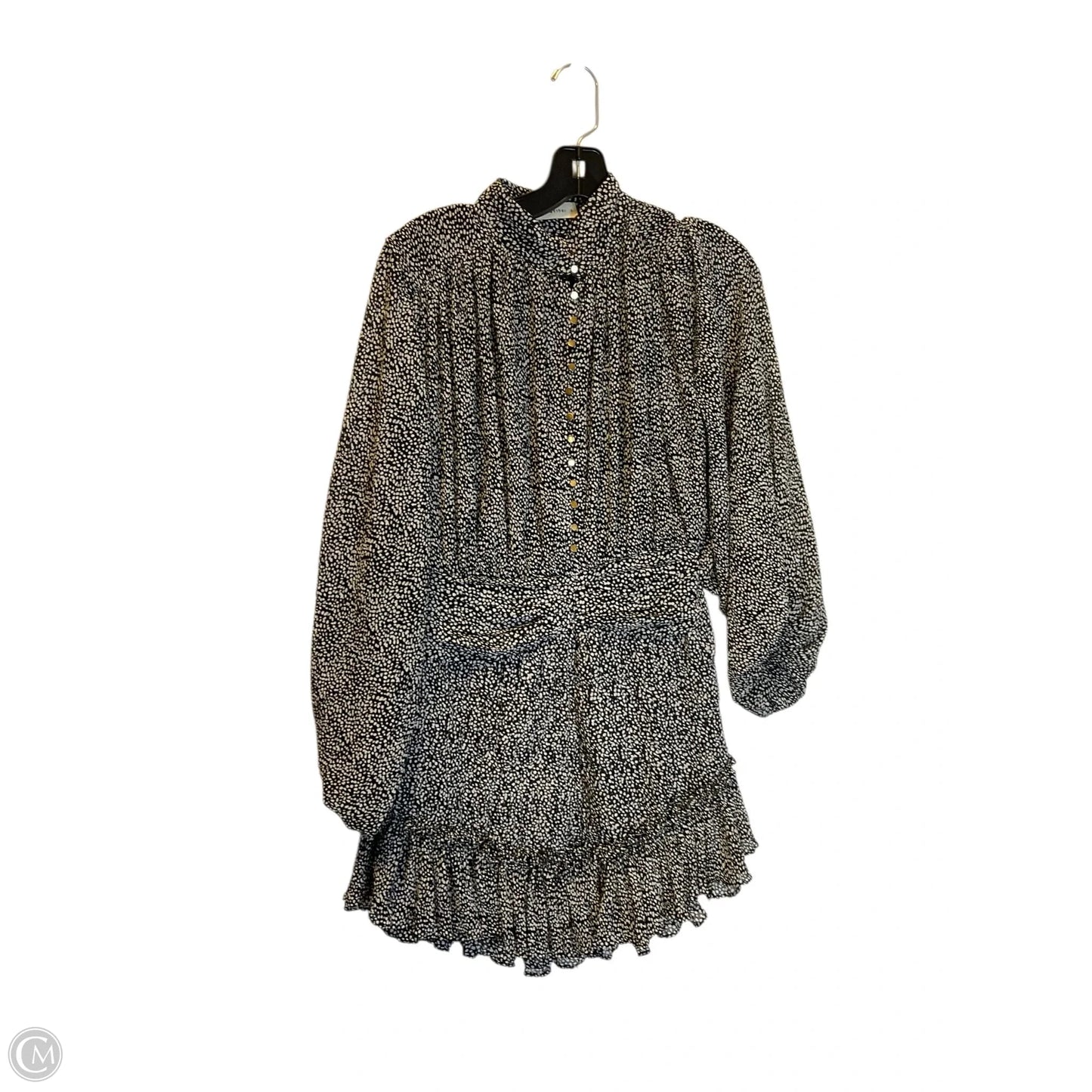 Dress Casual Short By By Together In Black & White, Size: S