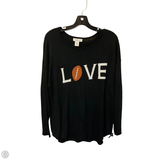 Top Long Sleeve By Rachel Zoe In Black, Size: 1x