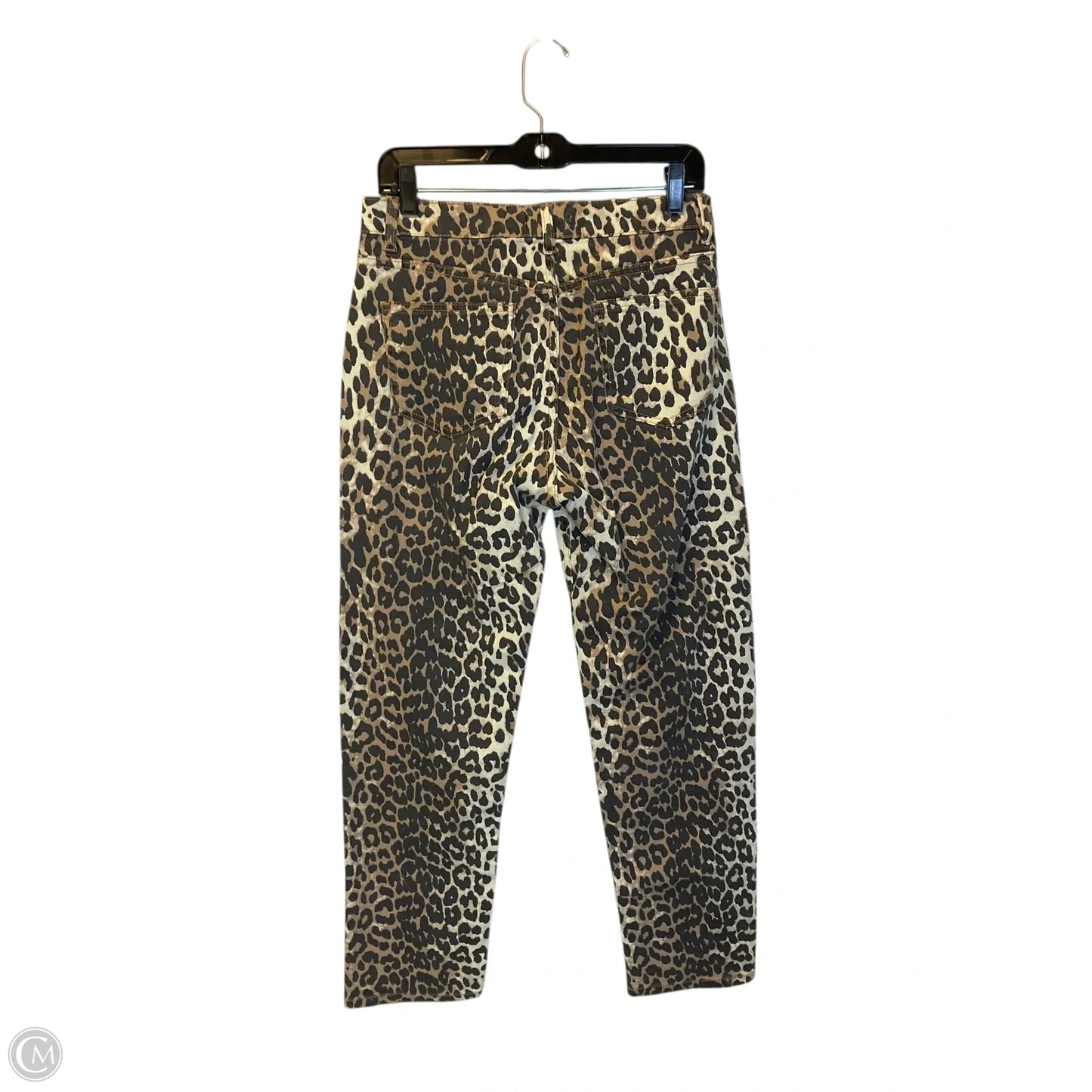Jeans Straight By Clothes Mentor In Animal Print, Size: 6