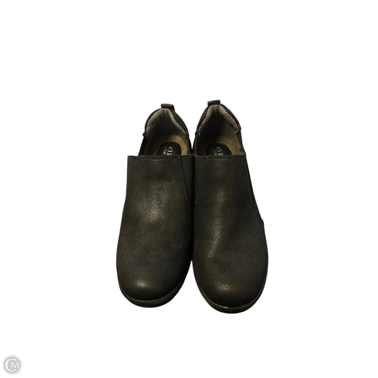 Shoes Heels Wedge By Sofft In Black, Size: 6.5
