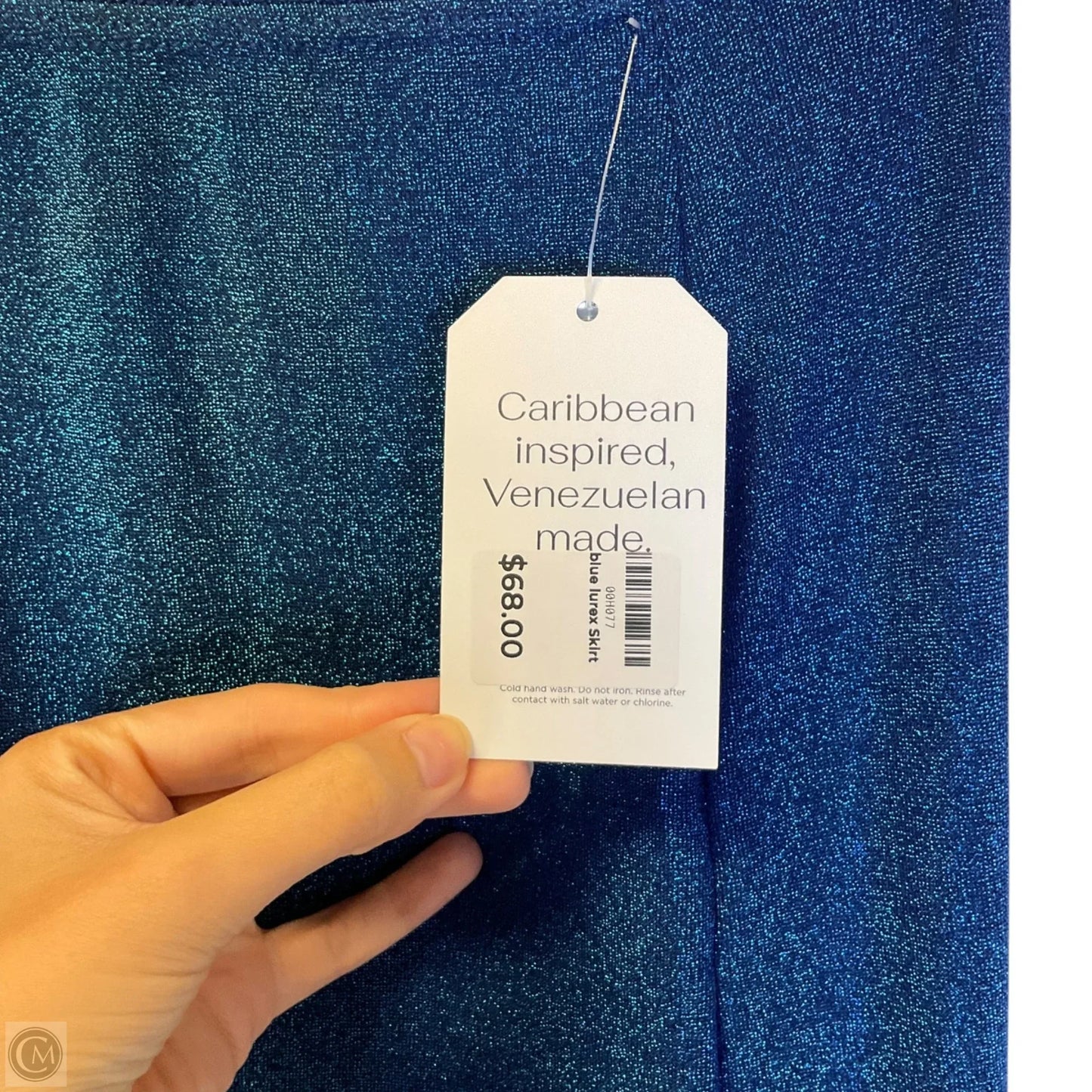 Swimwear Cover-up By Clothes Mentor In Blue, Size: S