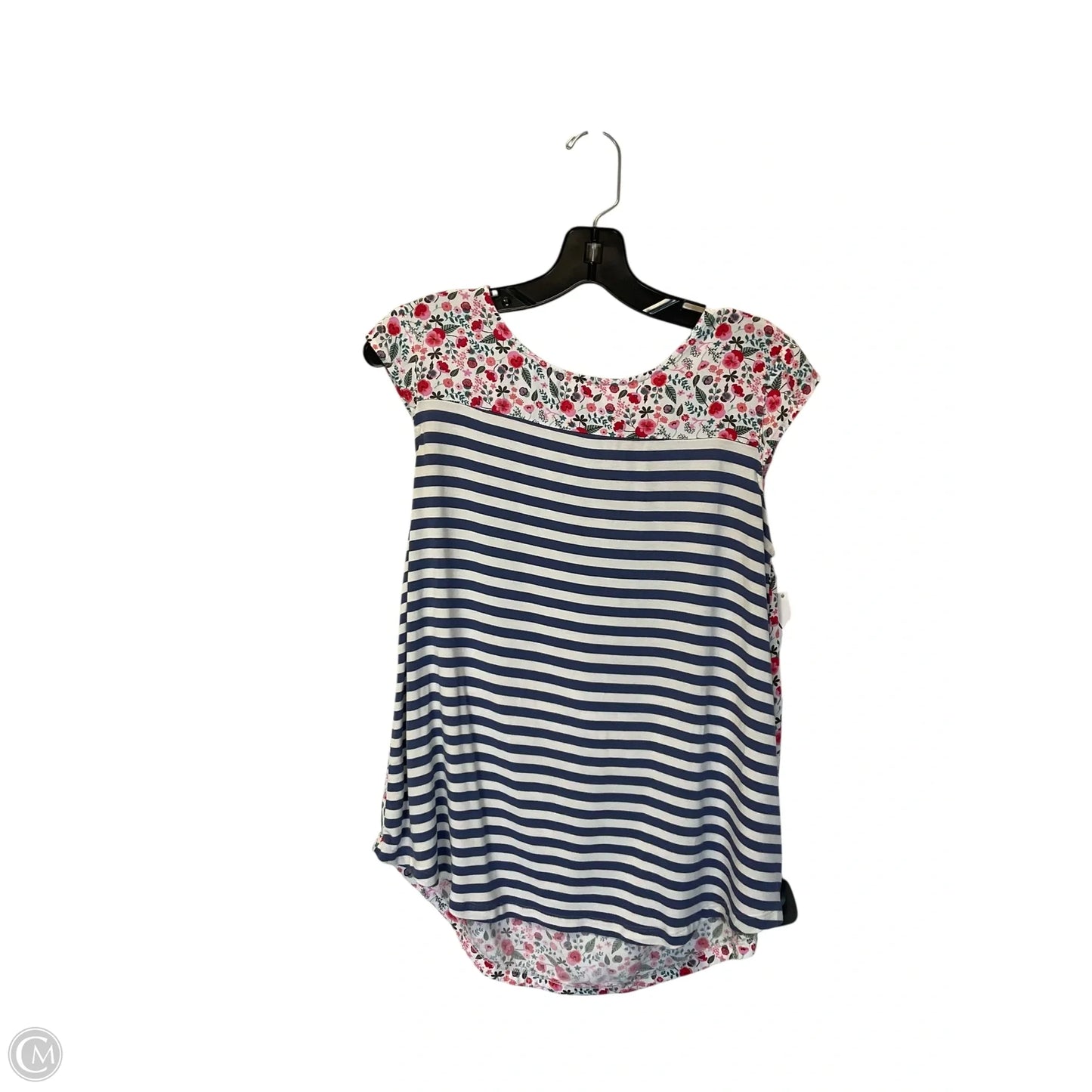 Top Short Sleeve By Matilda Jane In Striped Pattern, Size: S