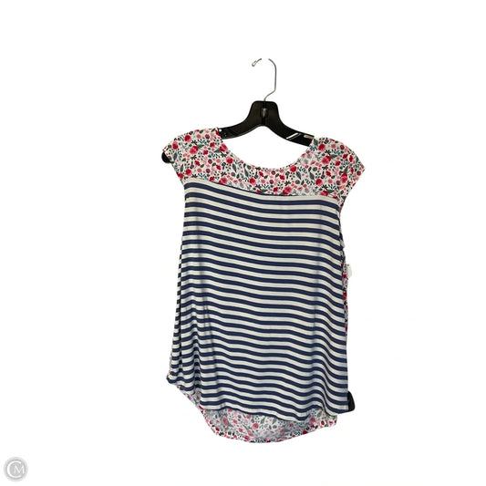 Top Short Sleeve By Matilda Jane In Striped Pattern, Size: S