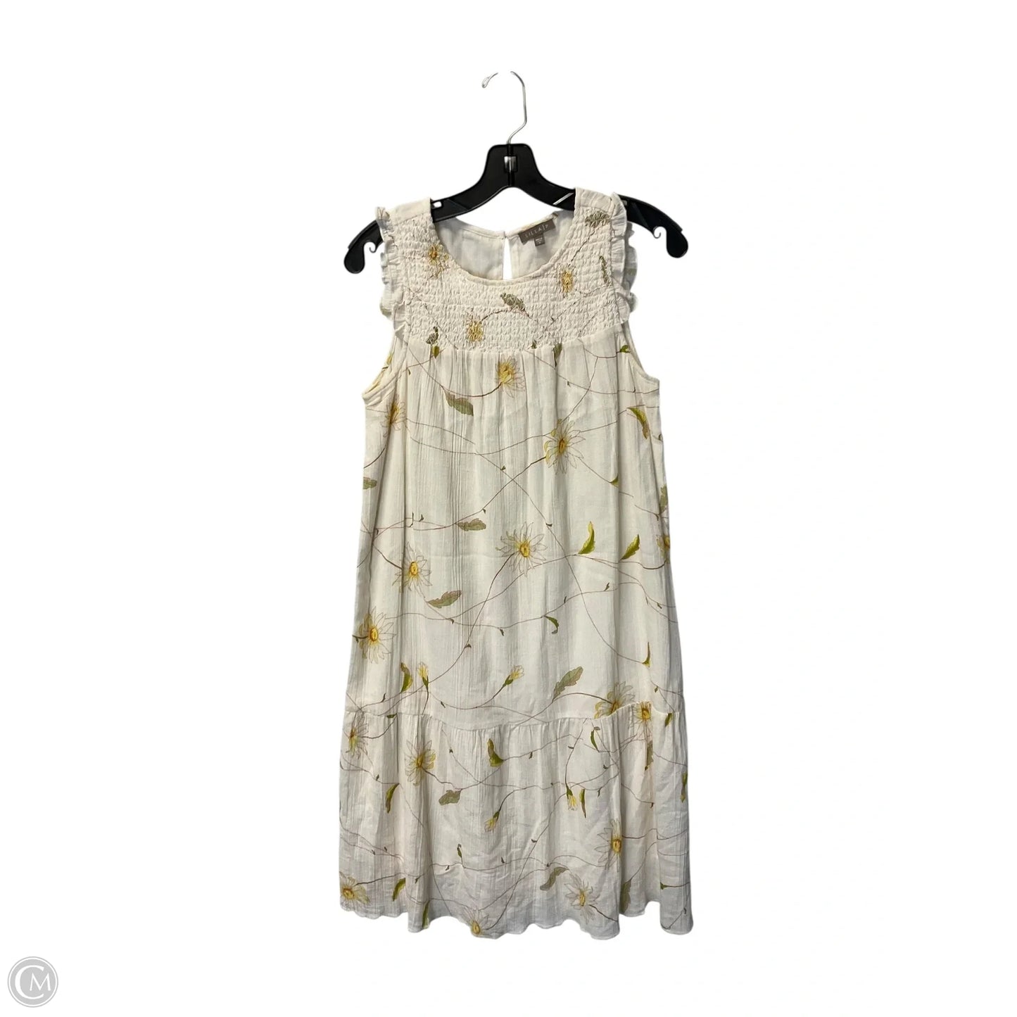 Dress Casual Midi By Lilla P In Cream, Size: S