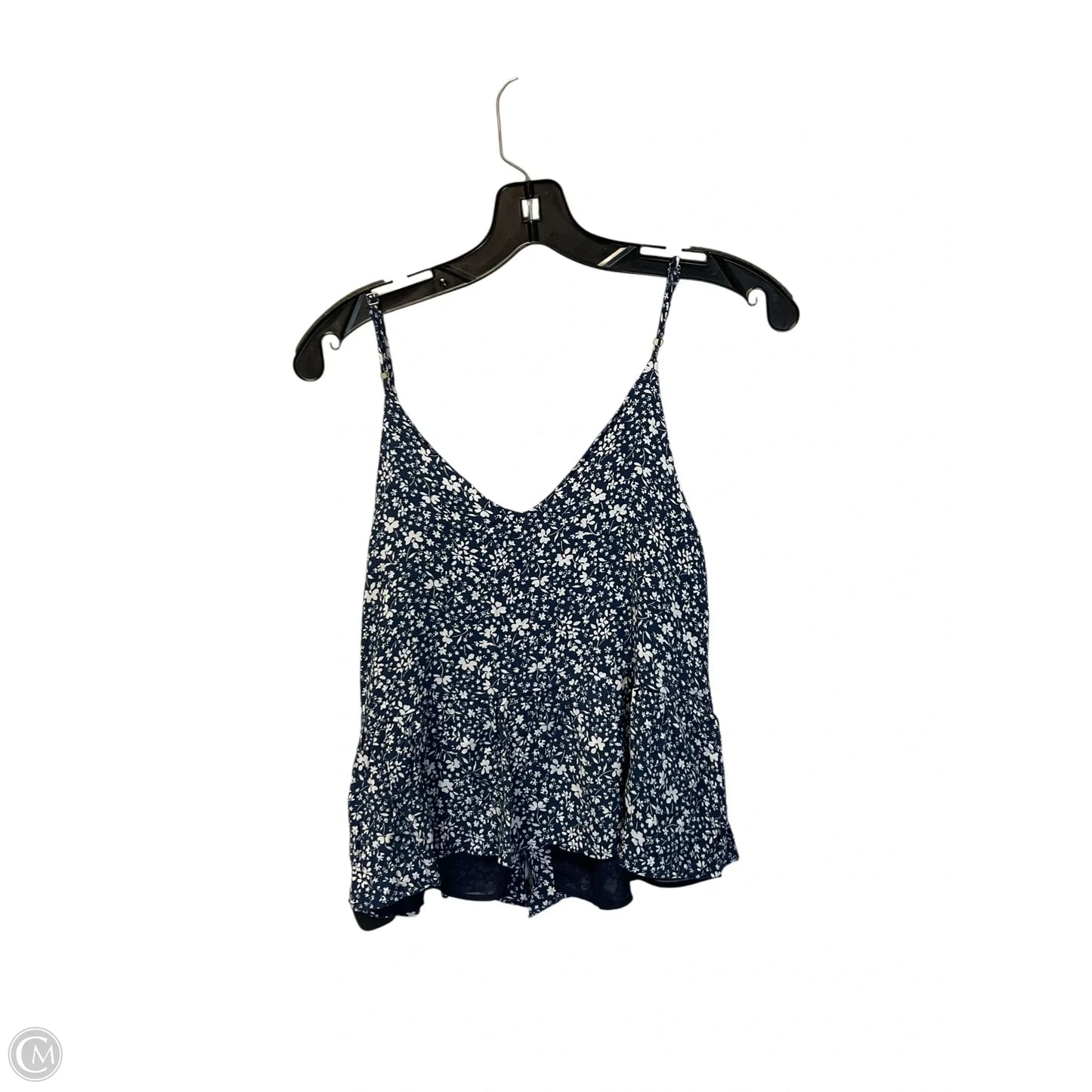 Top Sleeveless By Clothes Mentor In Blue & White, Size: Xs