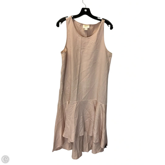 Dress Casual Midi By Maeve In Tan, Size: M