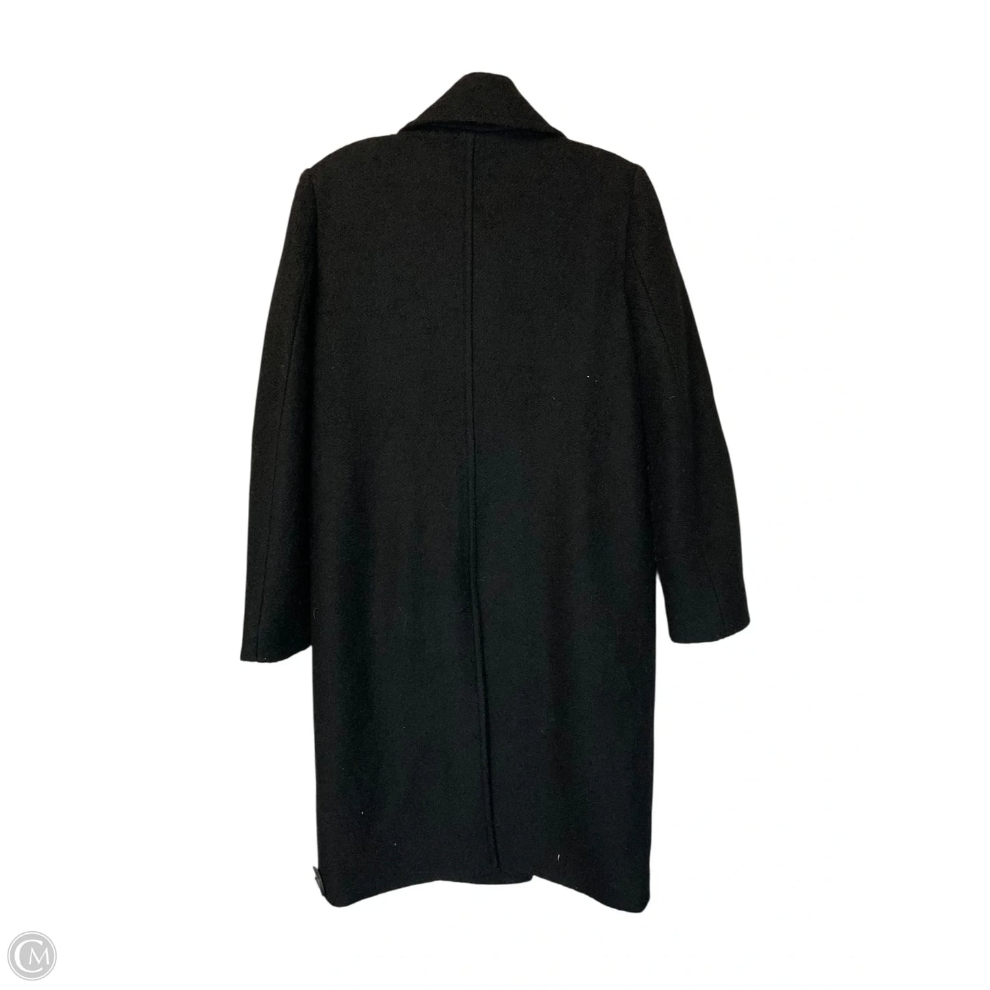 Coat Trench Coat By Ann Taylor In Black, Size: Xxs