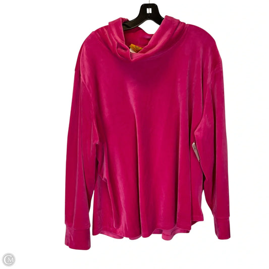 Sweatshirt Collar By Ruby Rd In Pink, Size: 2x