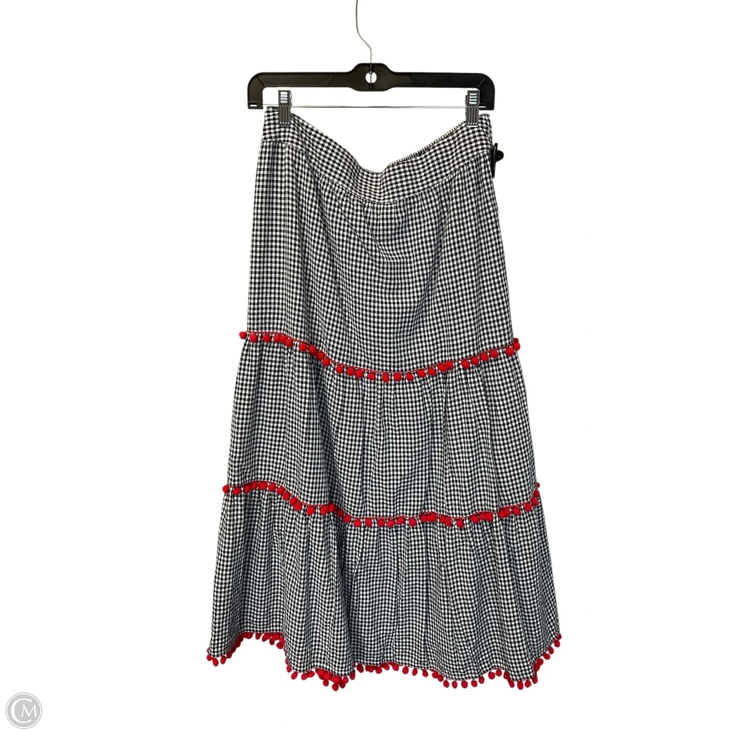 Skirt Maxi By Crown And Ivy In Blue & White, Size: M