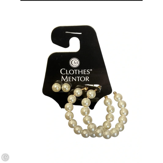 Earrings Hoop By Clothes Mentor, Size: 02 Piece Set