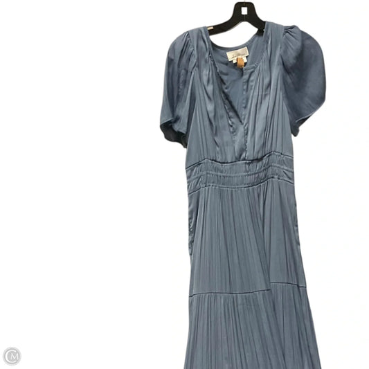 Dress Casual Maxi By Anthropologie In Blue, Size: S