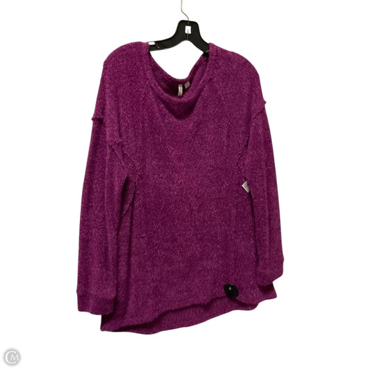 Sweater By Cato In Purple, Size: Xl