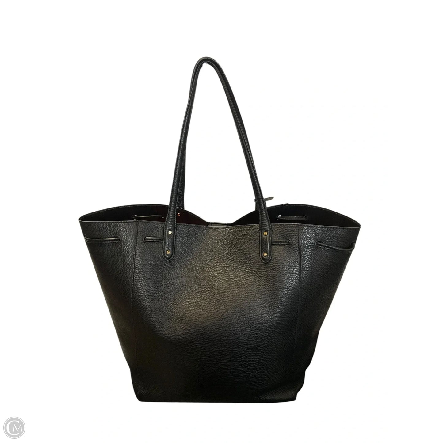 Handbag Leather By Lauren By Ralph Lauren, Size: Large