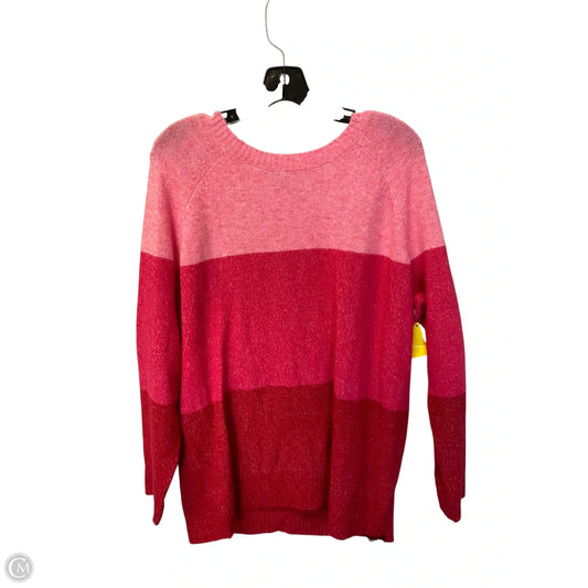Sweater By Torrid In Pink, Size: 1x