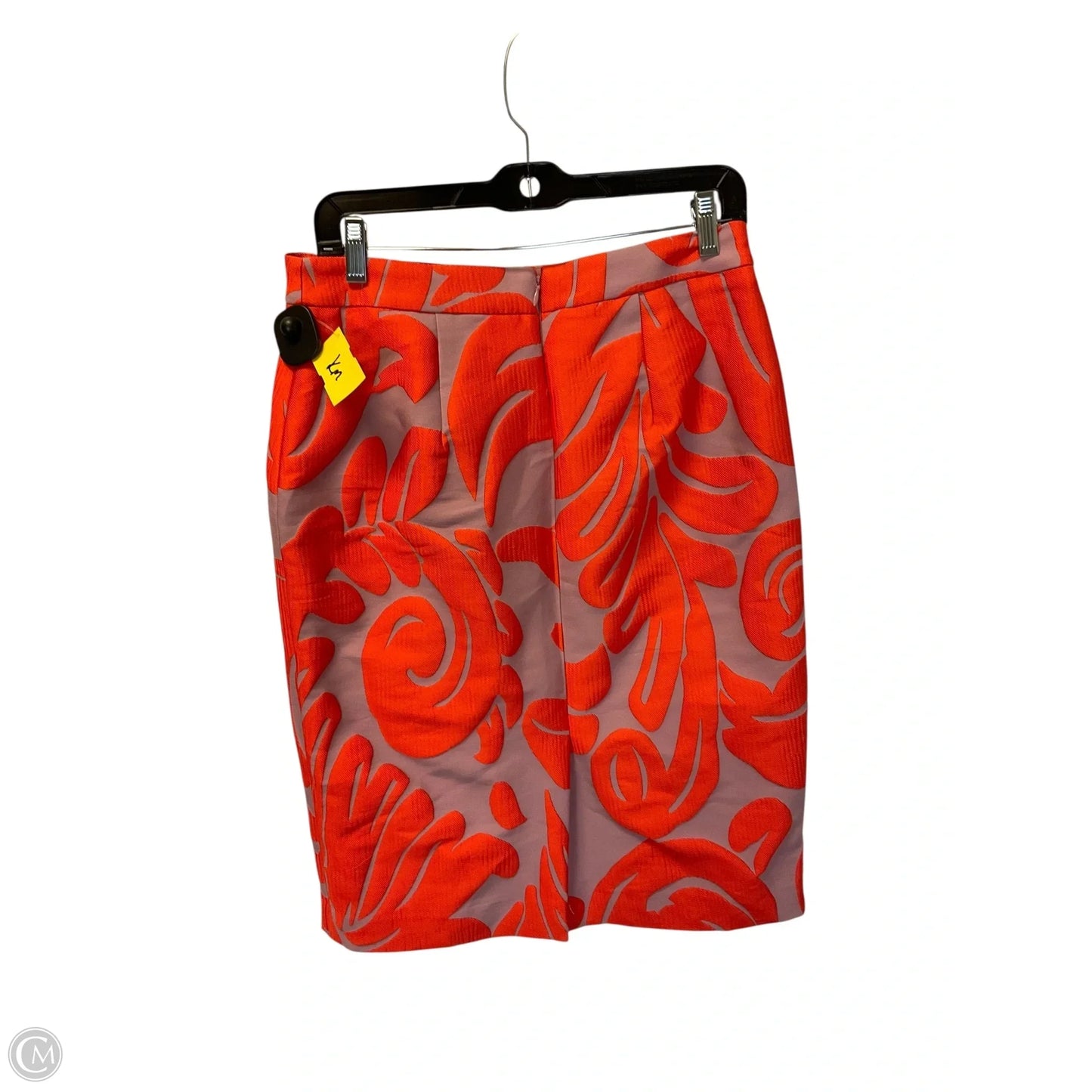Skirt Mini & Short By Ann Taylor In Orange & Pink, Size: 6