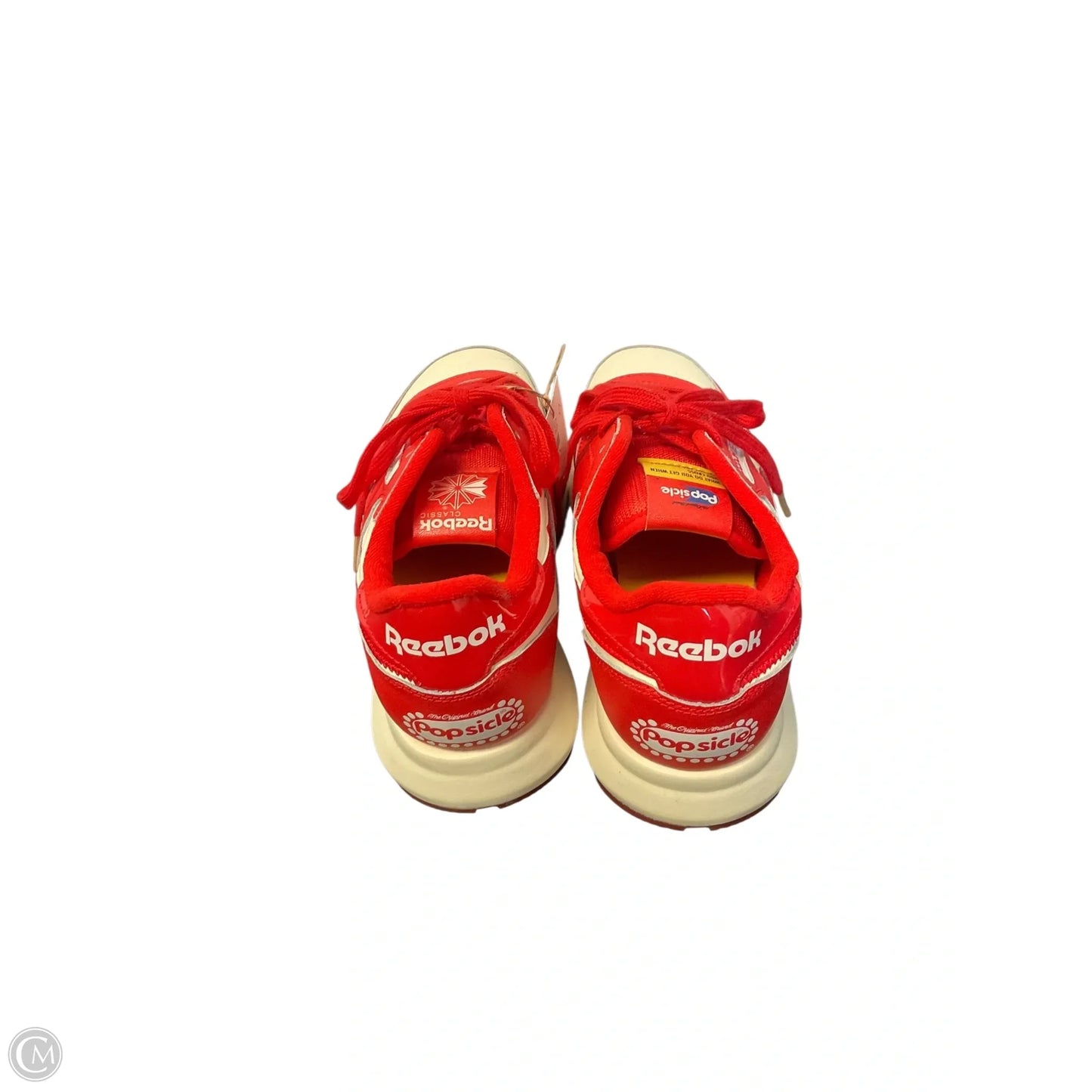 Shoes Athletic By Reebok In Red & White, Size: 8