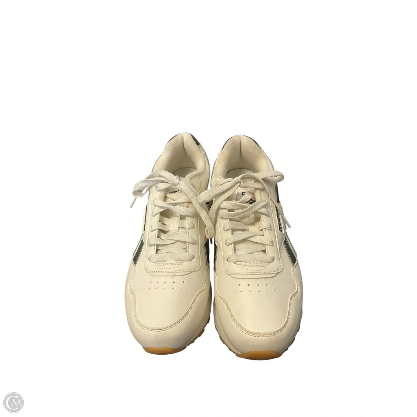 Shoes Athletic By Reebok In Green & White, Size: 8.5