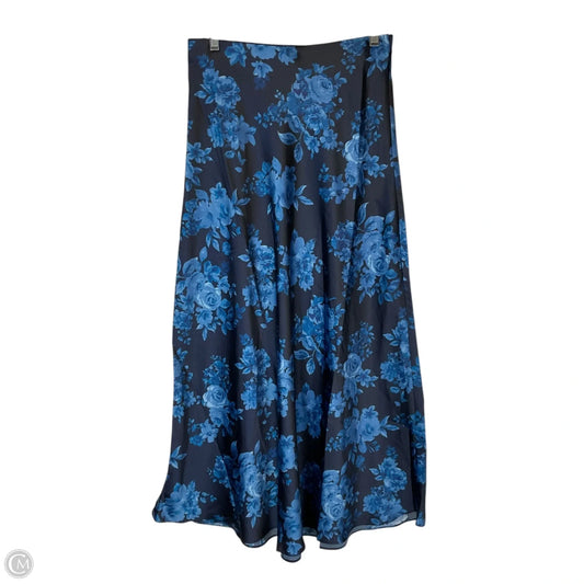Skirt Maxi By Talbots In Blue, Size: 4