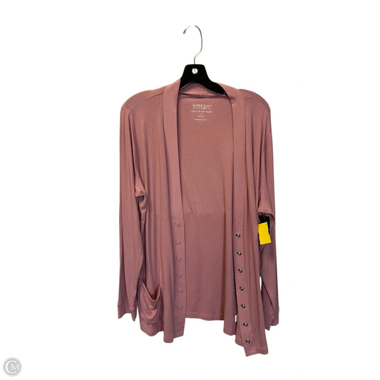 Cardigan By Torrid In Pink, Size: Xl