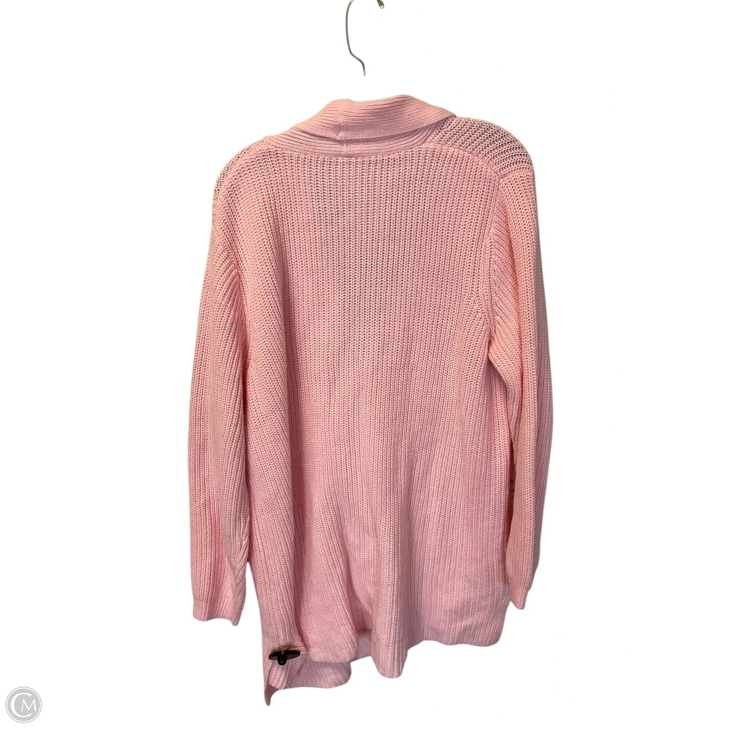Sweater Cardigan By Blair In Pink, Size: Xl
