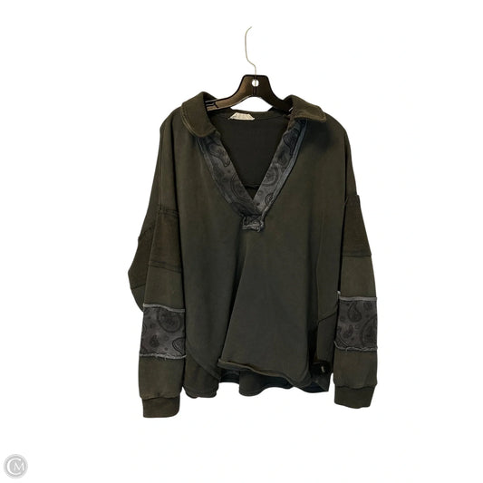 Sweatshirt Collar By New In In Grey, Size: 1x