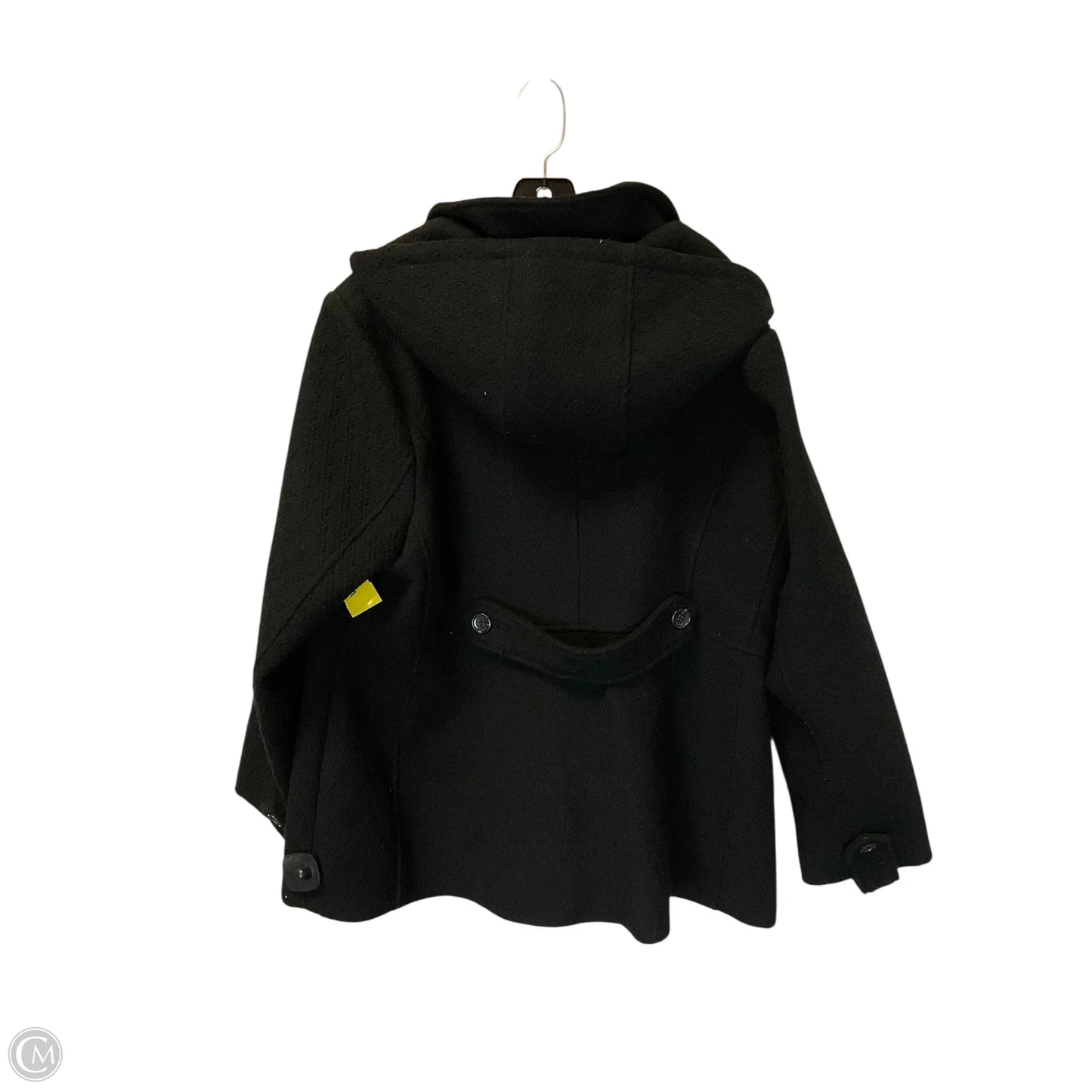 Coat Peacoat By Jessica Simpson In Black, Size: 2x