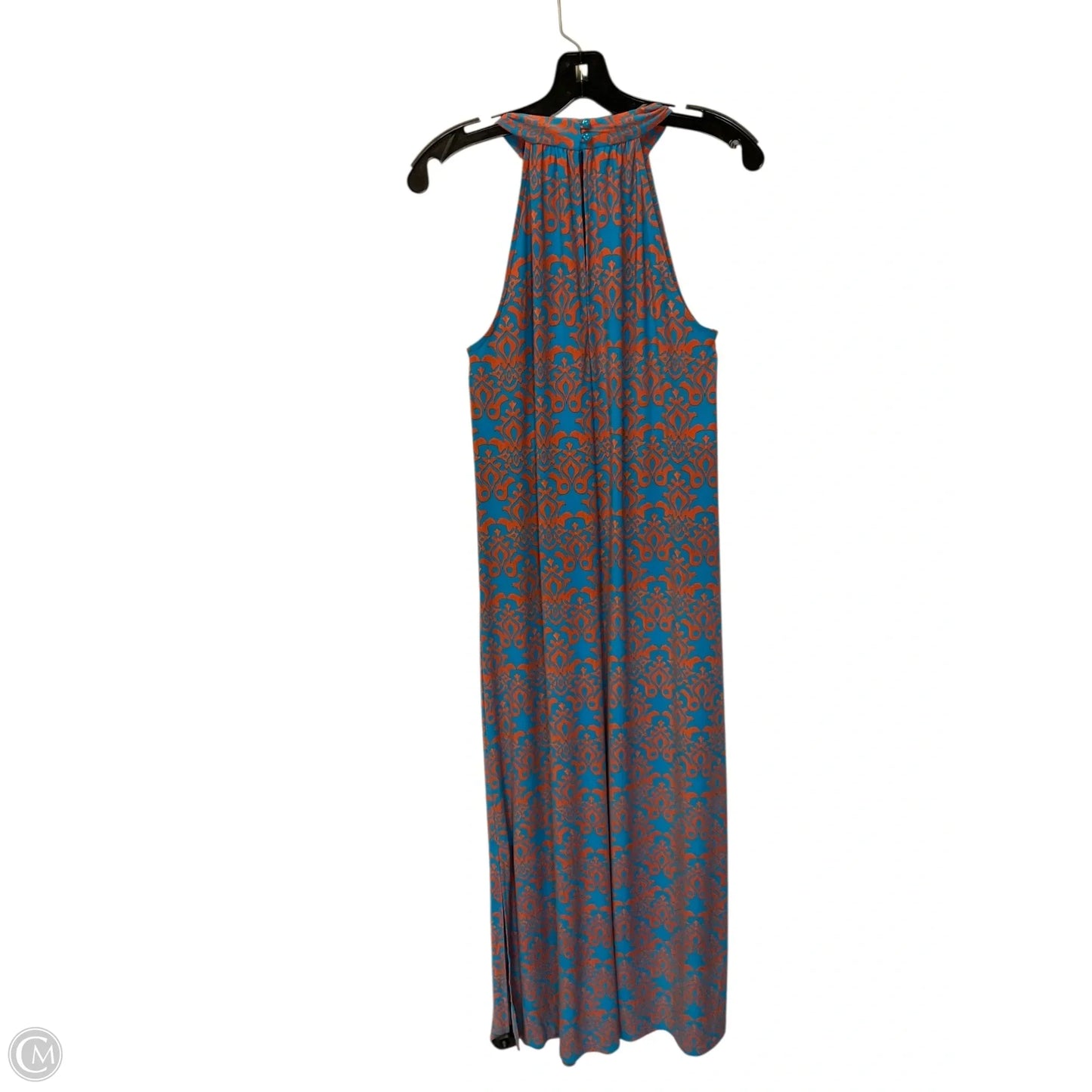 Dress Casual Maxi By Bar Iii In Blue & Orange, Size: S