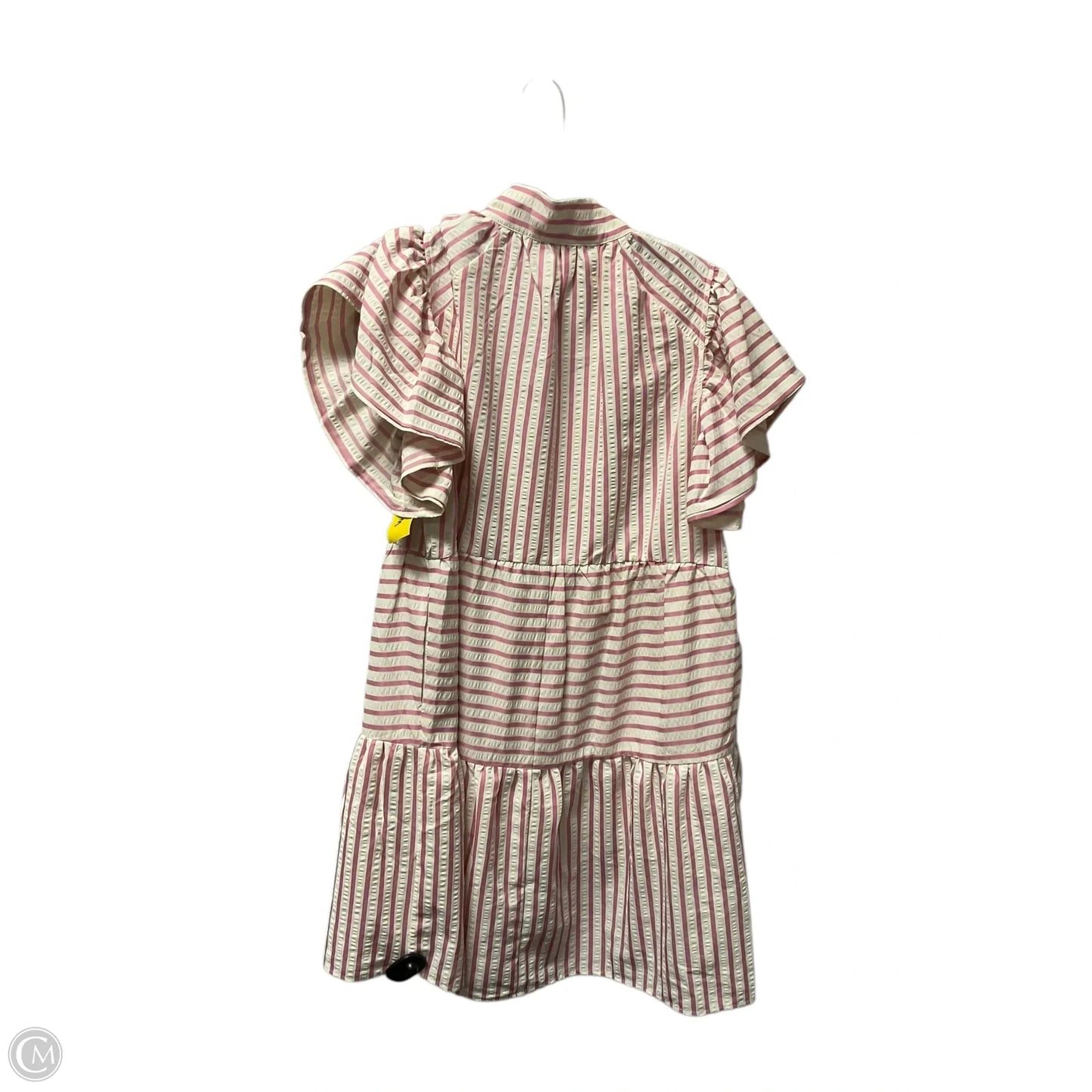 Dress Casual Short By Umgee In Pink & White, Size: M