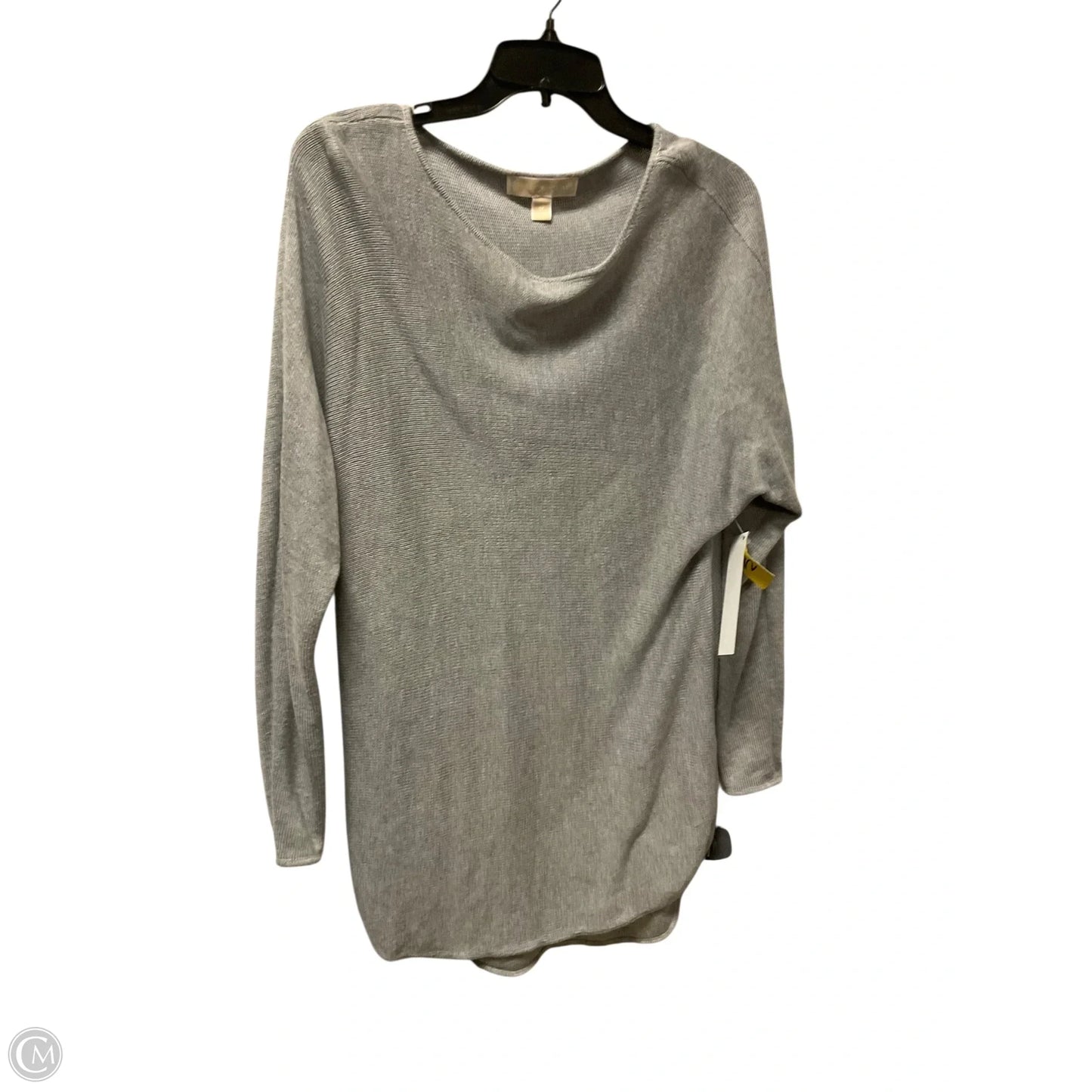 Dress Sweater By Michael By Michael Kors In Grey, Size: M