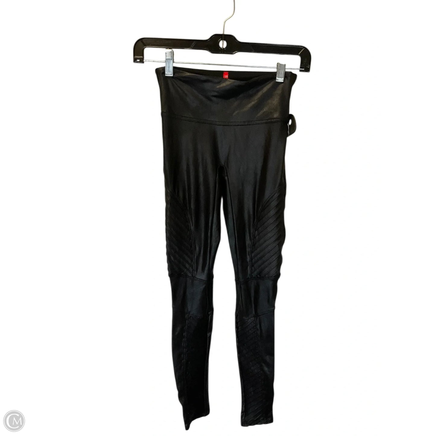 Athletic Leggings By Spanx In Black, Size: Xs