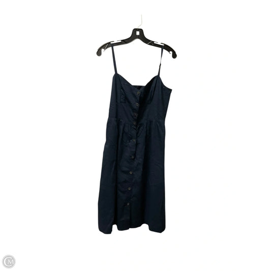 Dress Casual Midi By J. Crew In Navy, Size: 10