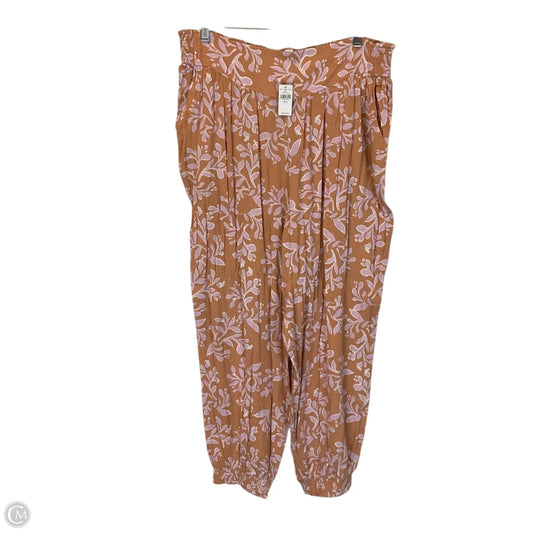 Pants Other By Aerie In Pink & Tan, Size: Xl