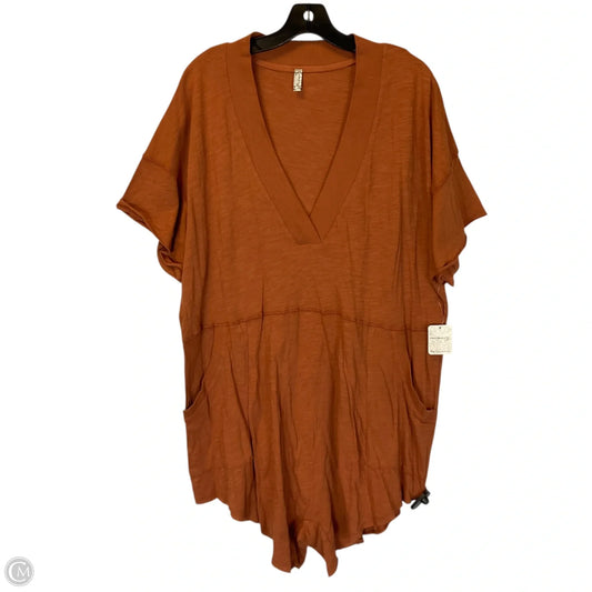 Romper By Free People In Brown, Size: Xl