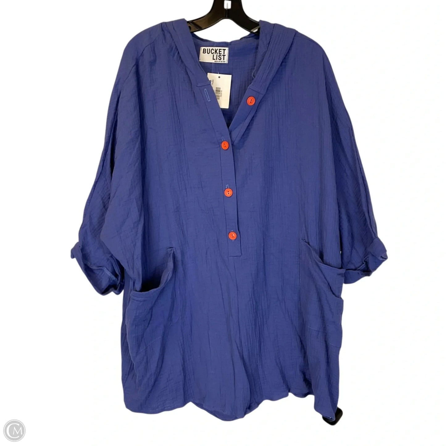 Romper By Bucketlist In Blue, Size: L