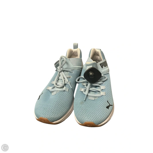 Shoes Athletic By Puma In Blue, Size: 8.5